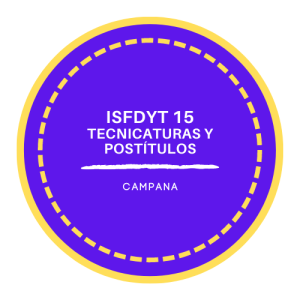 ISFDyT 15 - TECNICATURAS Y POSTÍTULOS